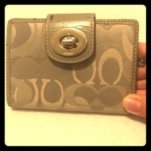 Coach mini wallet